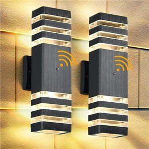 Dusk to Dawn Outdoor Wall Lights, Up and Down Outdoor Lights, Waterproof  2 Pack